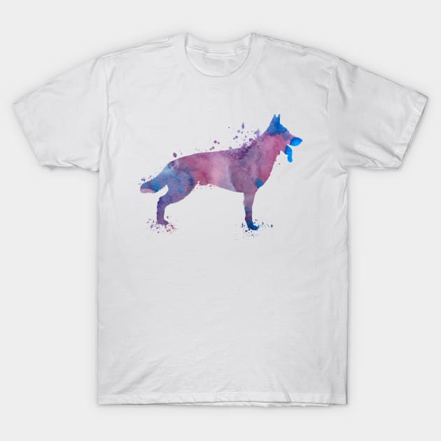 German shepherd T-Shirt by TheJollyMarten